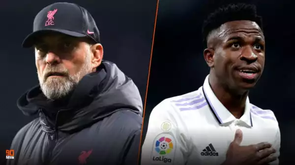 Jurgen Klopp hits out at suggestion Vinicius Junior should be blamed for racist abuse