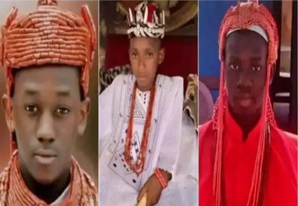Check Out The Three Youngest Kings In Nigeria (Photo)