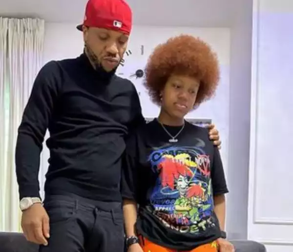 This Is Below Your Standard – Actor Charles Okocha Tackles Daughter For Drinking Garri (Video)