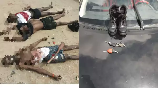 Police gun down three suspected armed robbers in Delta