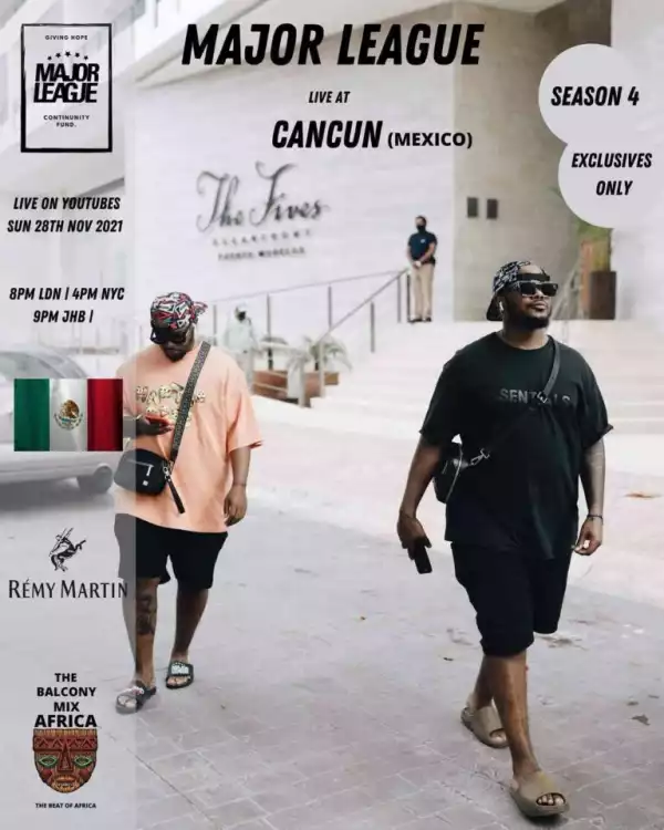 Major League DJz – Amapiano Balcony Mix (Live in Cancun Mexico)