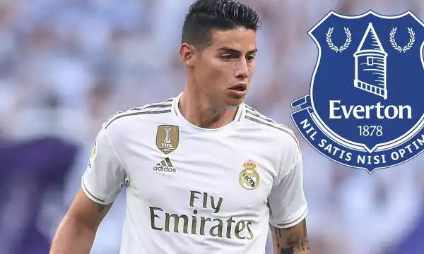 Everton makes Concrete offer to Sign James Rodriguez from Madrid