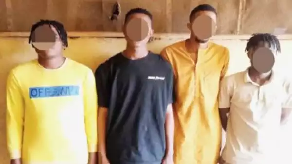 Four alleged Internet fraudsters arrested for killing friend, suspects blame drug