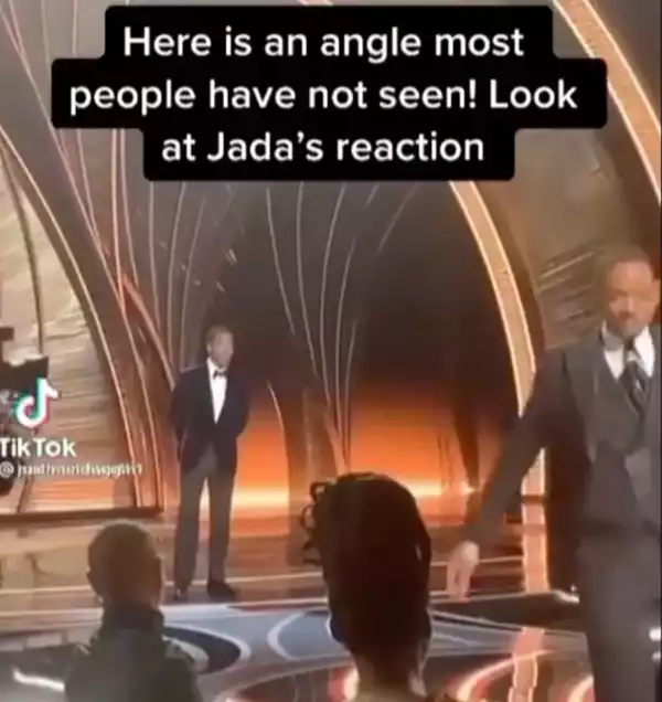 New Video Shows Jada Pinkett Smith Laughing After Husband Will Smith Slapped Chris Rock