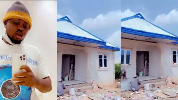 "God Is The Greatest” – Comedian Egungun Says As He Becomes A Landlord Of A 5 Bedroom Apartment (Video)