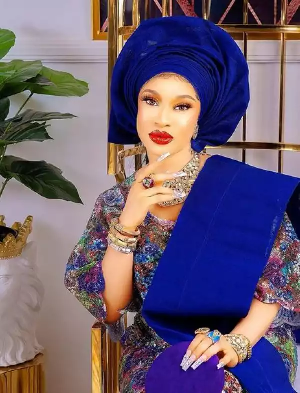 Get Used To It Or Get The F**k Out Of My Page - Tonto Dikeh Fires Back At People Who Say She