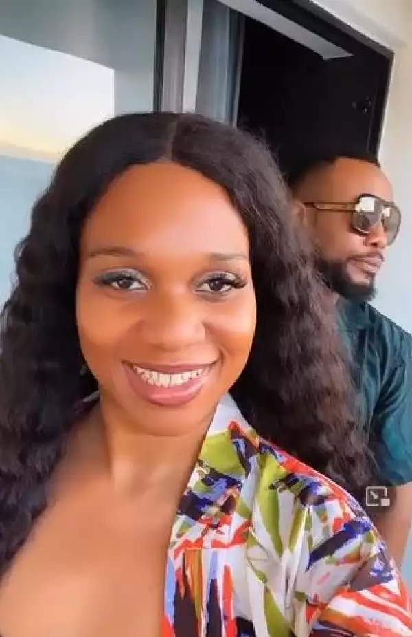 Thank You For Not Judging Me - Sandra Iheuwa Writes As She Flaunts Her New Man, Morachi, Following Their Trip To South Africa (Video)