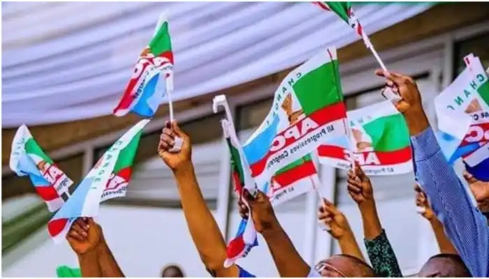 People With Disabilities Storm APC Secretariat, Drum Support For Yahaya Bello