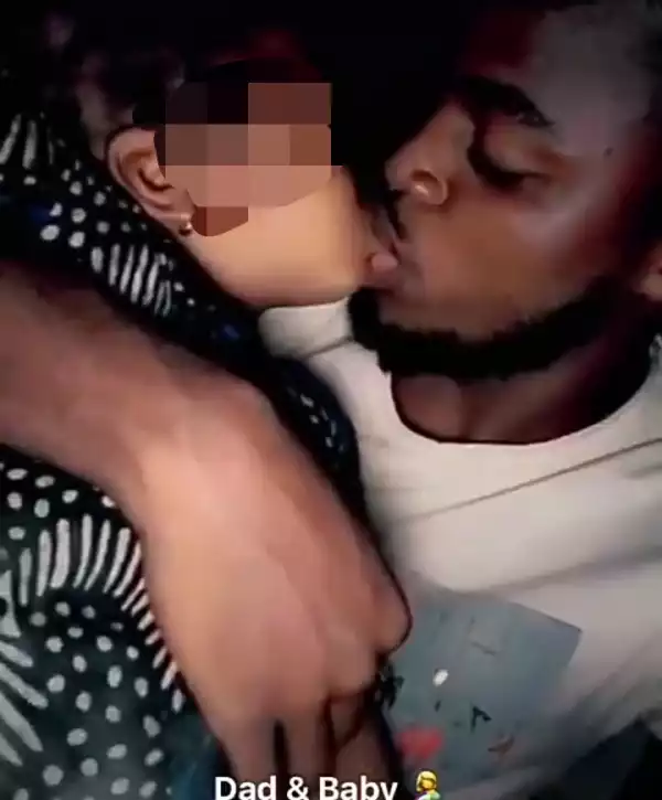 "I just made the video unto likeness, I never knew it will go viral" man apologizes for sucking on his baby sister