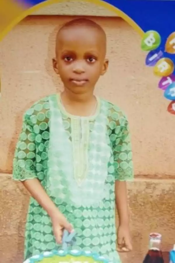 Father Cries Out Over Disappearance Of His 9-year-old Son In Lagos