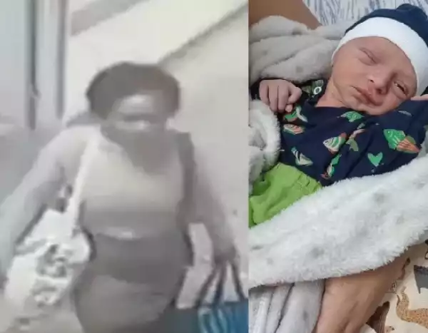 Teenager Steals Newborn Baby From Sleeping Mum In Hospital And Stuffs Him Into a Bag (Photo)