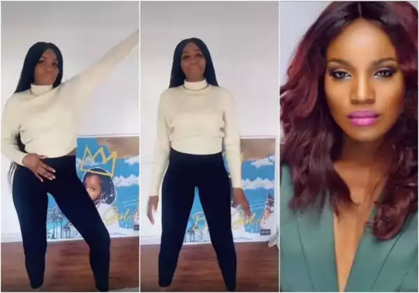 Congratulations - Nigerians React As Singer Seyi Shay Shows Off What Looks Like A Growing Baby Bump In Dance Video