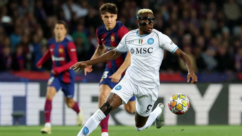 UCL: Ridiculously good – Hargreaves hails Barcelona defender for stopping Osimhen
