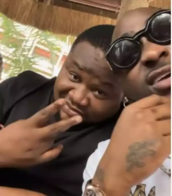Davido Hangs Out With Cubana Chiefpriest After He Was Released By EFCC (Photo+Video)