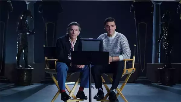 Ethan Hawke & Oscar Isaac React to Moon Knight Trailer