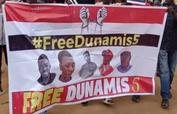 Dunamis Church Pastor Brutalised Us, Tied Our Clothes Like Robbers – #BuhariMustGo Protesters
