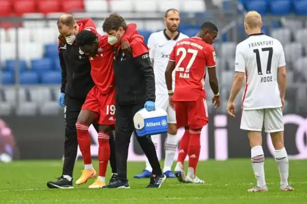 Alphonso Davies Out For Up To Two Months
