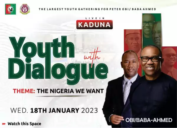 Peter Obi & LP Presidential Campaign Train Land In Kaduna On Wednesday