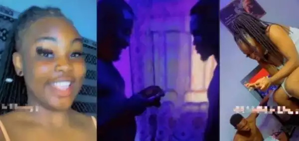 We Go Chop Money Tire - Nigerian Lady Ecstatic As Boyfriend Defrauds Victim Of N2.5M With Help Of Sacrifice (Video)