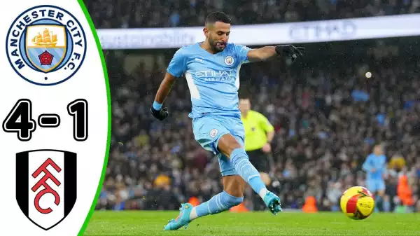 Manchester City vs Fulham 4 − 1 (FA CUP 2022 Goals & Highlights)