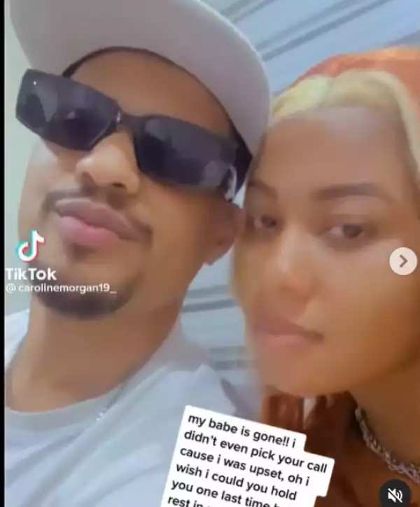 Rico Swavey’s Girlfriend Caroline Mourns Him, Reveals He Was Planning To Relocate To The United States (Video)