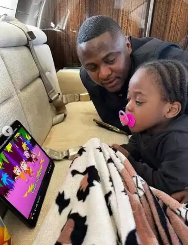 You Were His Nanny - Nigerians React As Ubi Franklin Tattoos Davido’s Late Son’s Nickname On His Arm