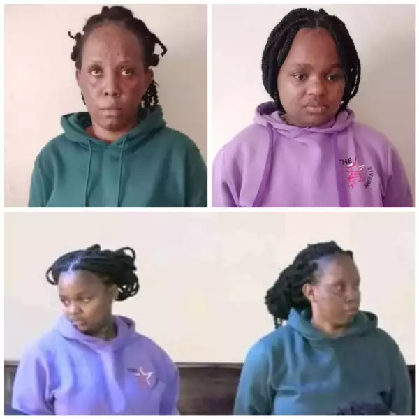 Two Kenyan women arrested over death of man they allegedly drugged before stealing his belongings