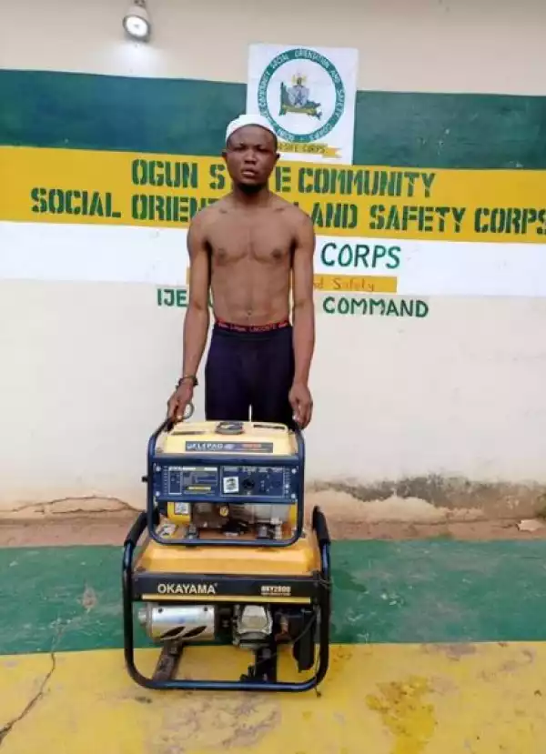 Man Arrested For Stealing Power Generators In Ogun