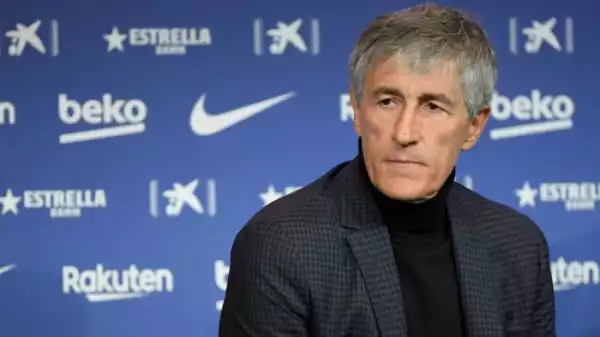 Manager Setien Reveals Only Way Barcelona Can Win LA LIGA Title Ahead Of Real Madrid