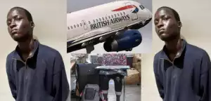 How A Ghanaian Man Was Nabbed For Trying To Sneak Into London-Bound Airplane