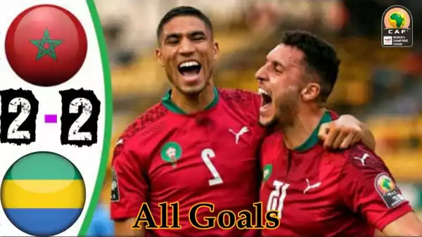 Gabon vs Morocco 2 − 2 (AFCON 2022 Goals & Highlights)