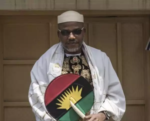 Just In! Nnamdi Kanu Arrives In Court For His Trial (Read Details)