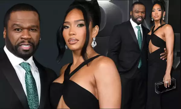 50 Cent and girlfriend Jamira Haines attend movie premier together in Hollywood