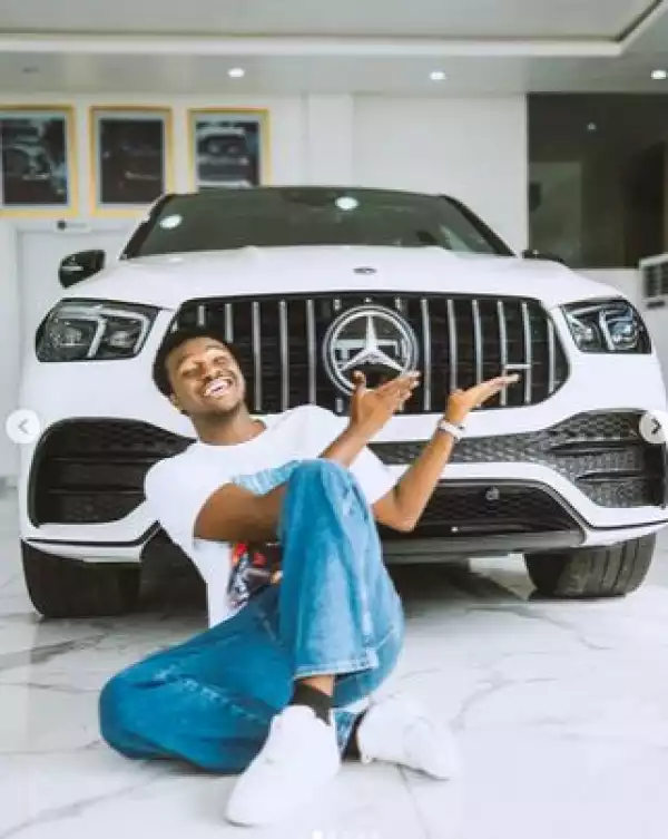 Skit Maker, Nasty Blaq Acquires New Mercedes Benz GLE (Photos)