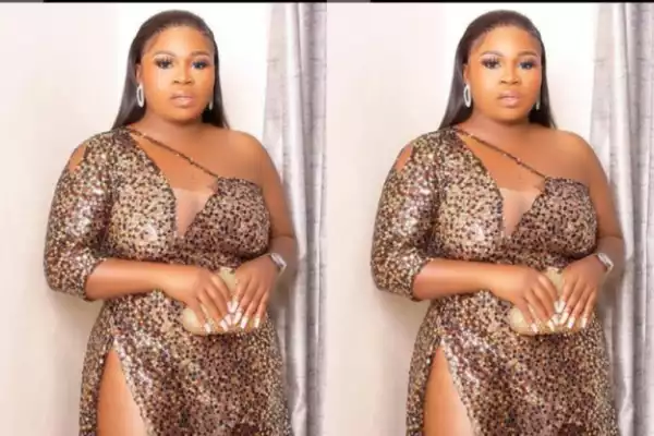 ‘She looks like a bouncer’ Netizens slam actress, Olaide Oyedeji as she shows off her new look after butt enlargement surgery (video)