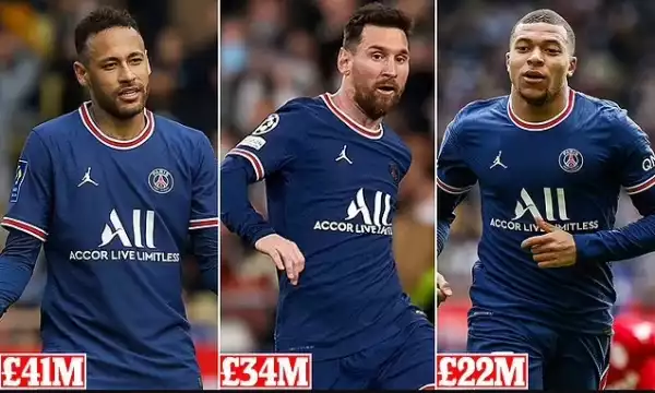 Not Messi, Not Mbappe - See the Highest-Paid Footballer In France