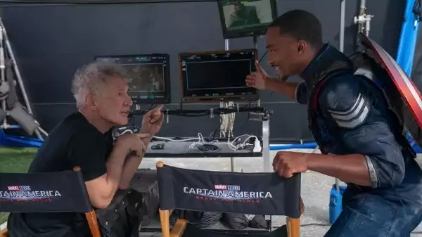 Captain America 4: Anthony Mackie Talks Working With Harrison Ford on MCU Sequel