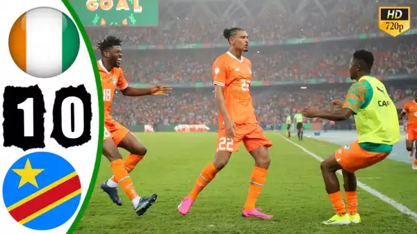 Ivory Coast vs DR Congo 1 - 0 (AFCON 2024 Goals & Highlights)