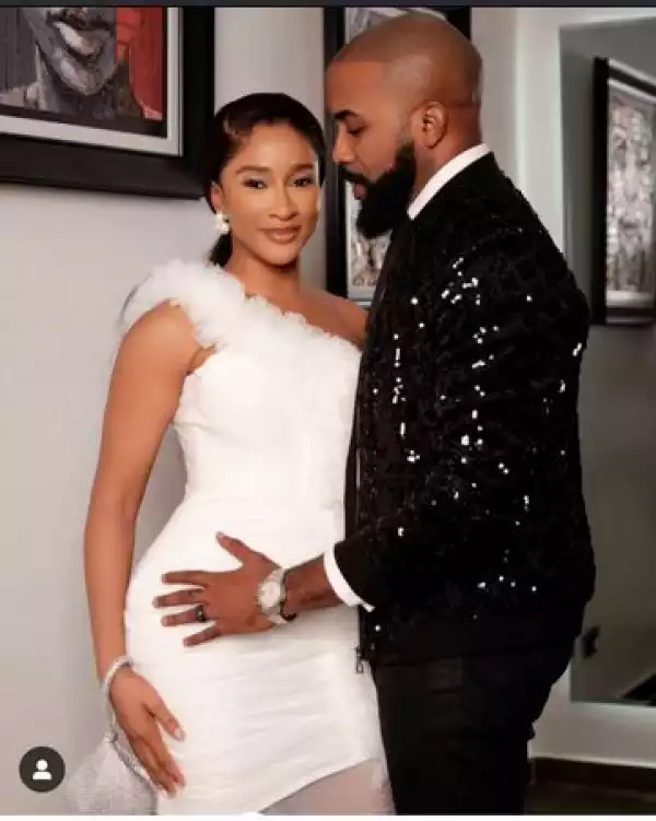 My One And Only Wife And Baby Mama - Banky W Hails Wife As He Subtly Addresses Allegations He Is Expecting A Child Outside His Marriage