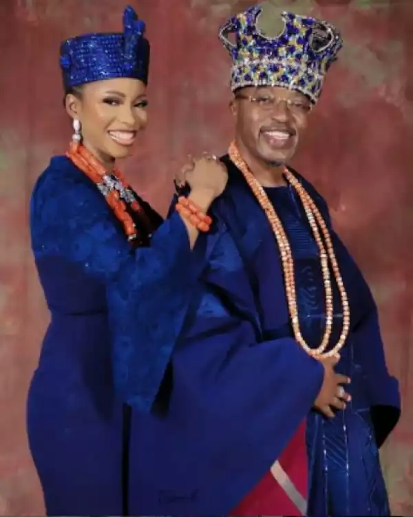 Oluwo Of Iwo Crowns His New Wife, Reaffirms His Love For Her (Photo)