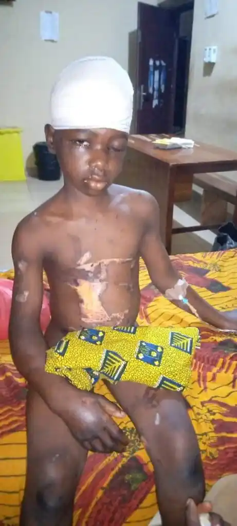 Update: Couple who drilled a nail into the head of their 10-year-old maid remanded in prison (photos)