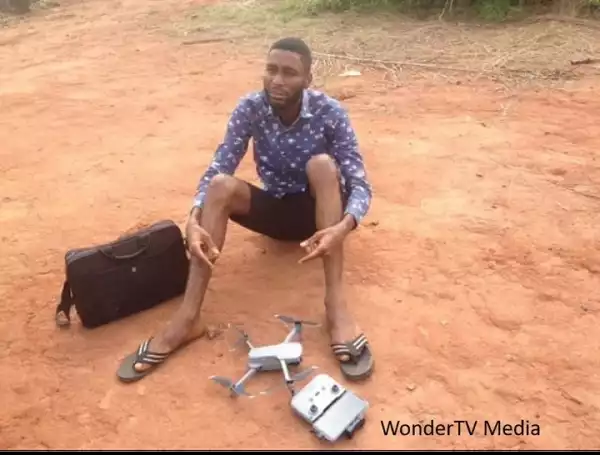 Man Arrested For Using Drone to Spy On Church In Nsukka (Photo)