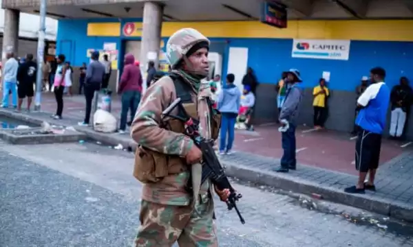 Covid-19: South Africa puts soldiers on standby as lockdown tensions mount