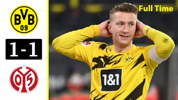Borussia Dortmund vs Mainz 05  1 - 1 (Bundesliga Goals & Highlights 2021)