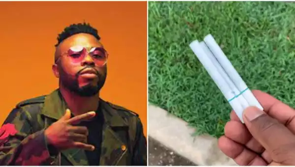 "Switch To Weed” – Reactions As Samklef Says He Quits His Habit Of Smoking Cigarettes (Video)