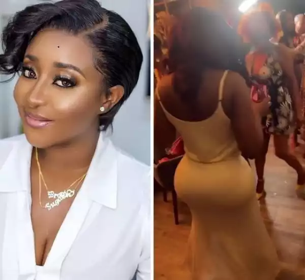 Ini Edo Dances With Surgically Enhanced Shape At Rita Dominic’s Bridal Shower (Video)