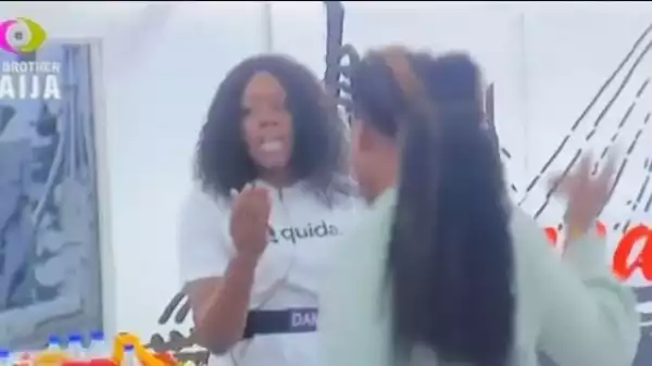 BBNaija: Daniella And Ilebaye Clash Over Socks (Video)