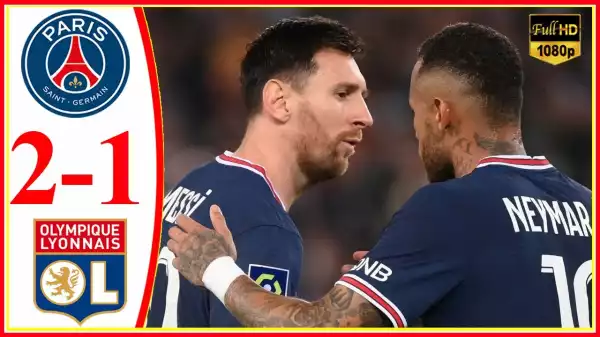 PSG vs Lyon 2 − 1 (Ligue 1 2021 Goals & Highlights)
