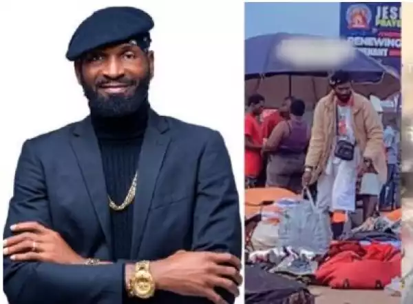Nigerian Actor, Sylvester Madu Breaks Silence After A Video Of Him Selling ‘Okrika’ Emerged (Video)