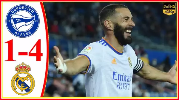 Alaves vs Real Madrid 1 − 4 (LaLiga 2021 Goals & Highlights)